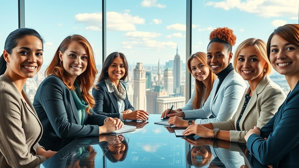 Diverse women leaders collaborating globally, symbolizing how women ignite inspiration by listening to their inner voice