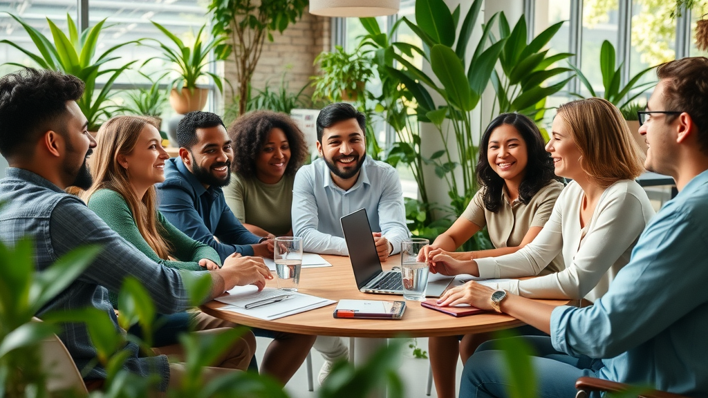 diverse entrepreneurs teamwork abundance mindset in entrepreneurship