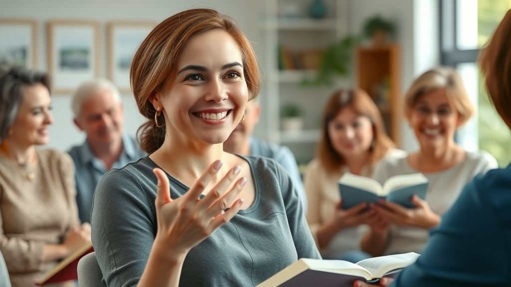 mature christian woman bible study spiritual growth community